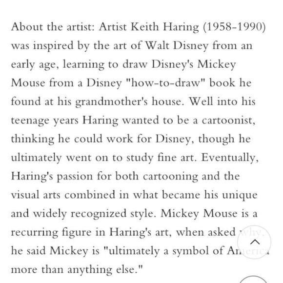 COACH X Disney Mickey X Keith Haring Academy Pouch Limited Edition great gift - Picture 13 of 13